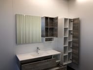 Зеркало-шкаф COMFORTY Турин-120 (11801х800х140) напольный, дуб бежевый 00004137136