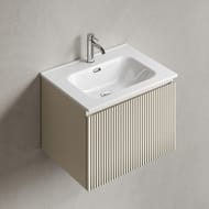 Тумба подвесная SANCOS Snob R 1.0 590х445х406, 1 ящик, доводчик, Beige Soft , SNR1.060CE
