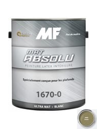 Краска интерьерная MF Paints Absolute Flat 1670 латексная глубокоматовая (3,8л) MF 0366 (шт.)
