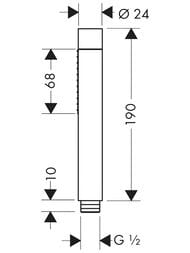 ������ ��� Axor Starck 28532340 ��� ���� ����� (�������� � ����), ����.������ ����