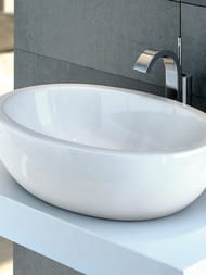 Умывальник-чаша Ideal Standard Lux STRADA 600х420х160 овальный, белый K078401