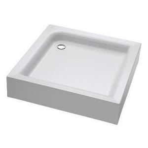 Am.Pm BLISS L Square Slide Душевой акриловый поддон (900х900х160) прямоугольный белый W53T-303-090W