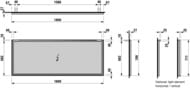 ������� LAUFEN Frame25 4.4741.0.900.144.1 (1800�700�25) ����������� ����