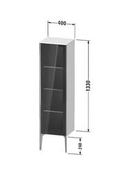 ���� ��������� Duravit XViu 400�1330�360 ����� �����, ������ ���./����� ������/������ XV1367LB222