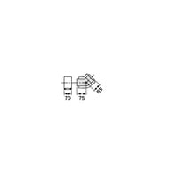 ����� 45� VAILLANT DN 80/125 ��� turboTEC (2 ��.) 303611