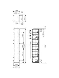 ����� ����������� DN 150 Gidrolica Super (1000�196�203) 16,6 �/���  0816