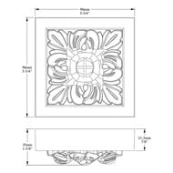 ������������ ������� Orac Decor D210 (96�96�35) ����� (��.)
