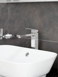 Смеситель для раковины-чаши VitrA Minimax Square A43724EXP однорычажный хром латунь