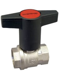 Кран шаровый Oventrop Optibal 1/2"ВВ DN-15 полнопроходной, 16 бар, латунь, удлинен.ручка, 1077104