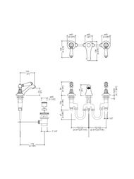 ��������� ��� ���� Devon&Devon Dandy MARF46CR �� 3 ���������, �/�, ����/�������� �����