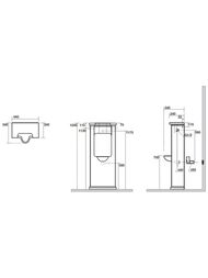 ������� Kerasan Waldorf 413101 1245�440�340��, ���������, �����, ���������, ����: �����