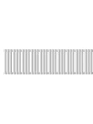 Радиатор стальной Empatiko Takt V S1 однотруб 1192х236х95 30 сек бок.подкл, 972 Вт, Mild White