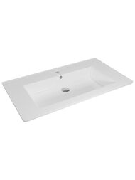 Уценка! Раковина для тумбы Caprigo 85 (860х473) без бортика, стеклокерамика GC18R-34912