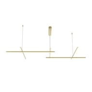 Подвесной светильник Maytoni Radiance (Радианс) MOD278PL-L86G3K1, 3000K, 80Вт, 120°, IP20, LED, золото