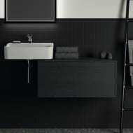 Тумба под раковину Ideal Standard CONCA (800x505x370) 1 ящик, дымный дуб, со столешницей T4312Y4
