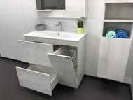 Тумба COMFORTY Верона-90 (905х870х470) напольная, с раковиной, дуб белый 00-00001972