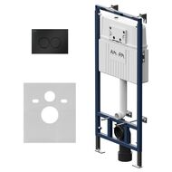 Инсталляция AM.PM MasterFit с механической клавишей ProC L черный матовый I012710.0138