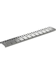 Душевой лоток PLASTBRNO L=400мм, решетка из нерж. стали DESIGN2, SZA2400