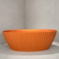 Ванна из искусственного камня ABBER Stein AS9684MO оранжевая матовая — изображение 8