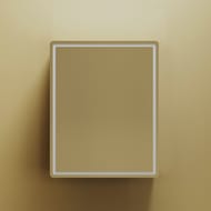 Зеркало-шкаф SANCOS Mirror (590х150х740) подвесное,LED-подсв.,сенсорное управ.,дуб чарльстон MI60ECH