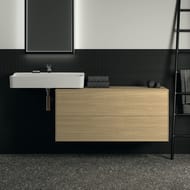 Тумба под раковину Ideal Standard CONCA 1200x505x550 2 ящ внешних, свет.орех, со столешницей T4324Y6