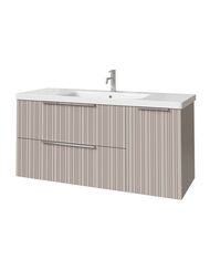 Тумба под раковину Caprigo RAIN 120 (1166х446х550) подвесная, 2 ящ, 1 дверь, Сансет 36517R-SF022