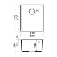 ����� Omoikiri BOSEN 38-U-PL (380�440�220) ����������� ������, ����������, ����-������� 4993230