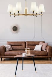 ���������� ���������� Maytoni Zaragoza (��������) H001CL-07BS, 40��, IP20, E14, ������