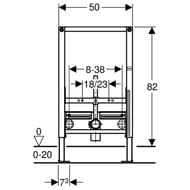 GEBERIT Duofix ����������� ��� ���� (������ 82��) 111.524.00.1