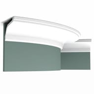 Карниз гибкий Orac Decor C220F (76х116х2000) белый (шт.)