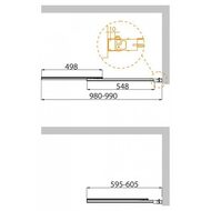 ������ �� ����� CEZARES SLIDER-VF-11-90/150-P-Cr (900*1500) ����������, ������ Punto, ������� ����