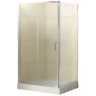 Душевой уголок BelBagno Uno (1200х900х1850) UNO-AH-1-120/90-P-Cr прямоугольный, стекло текстурн/хром