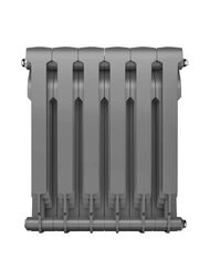 Радиатор биметаллический, 6 секциий ROYAL THERMO BiLiner 500 B ВШГ 574х480х87, 1110Вт, серебро, НС-1682278