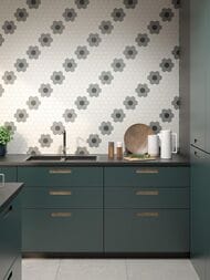 Мозаика KERAMA MARAZZI Агуста (297х298х7) темно-серая, из 30 частей, 63004 (кв.м.)