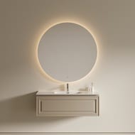 Зеркало для ванной комнаты SANCOS Sfera 2.0 D1000 led подсветка 2700K/4000K/5000K SF2.1000