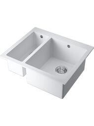 ����� Omoikiri BOSEN 59-2-WH (590�500�220) �������, 1,5 ����, ����������, ����� 4993152