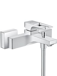 Уценка! Смеситель Hansgrohe Metropol 74540000 для ванны/душа настенный, рукоятка-петля, хром - уценка. — миниатюра 1