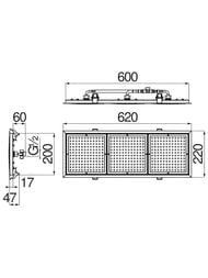 ������� ��� NOBILI ������������, 620�220 ��, �������������, ���� AD139/38CCR