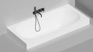 Ванна встраиваемая Salini Ornella Axis Kit 190 103522M 1900х900х600 S-Stone, белый матовый