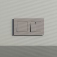 Рамка на 2 поста Werkel Slab (дымчатый софт) W0022917