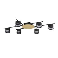 Потолочный светильник Lumion Comfi Agnia 8304/6C, черный