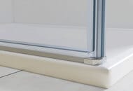Душевой уголок Vincea Extra 1000/1100х1000х2000 стекло прозрачное/профиль черный, VSR-1E101110CLB — миниатюра 4