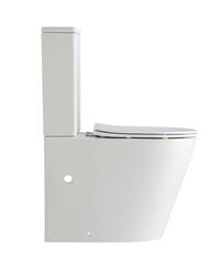 Унитаз-компакт Triton-Pro Corso (365х610х850) безободковый, с сиденьем м/лифт CO-3906 (CO-3906_2+CO-3906_1)