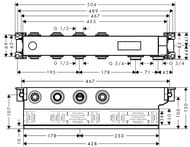 Hansgrohe ������� ����� ��������� ��� RainSelect � 2 �������� 15310180