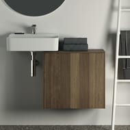 Тумба под раковину Ideal Standard CONCA (600x373x550) 2 ящика, темный орех, со столешницей T4317Y5 — изображение 2