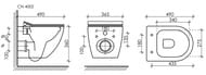 ������ ��������� Ceramicanova Metropol 490�365�360 ������������, ������� ���������, ����� CN4002