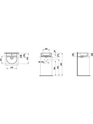 �������� ��������� Laufen SONAR (410�420�140) 1 ��������� ��� ���������,����� LLC 8.1634.1.400.104.1