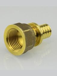 Соединитель VALTEC, аксиальный, 16х1/2"В, латунь CW614N, VTm.402.G.001604