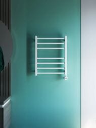 GROTA ECO CLASSIC Полотенцесушитель "Лесенка" электр. 480x600 300Вт RAL9003 матовый