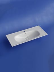 Раковина накладная Ceramicanova Sabo 1000х460х180 1 отв. под смеситель, белый CN13003